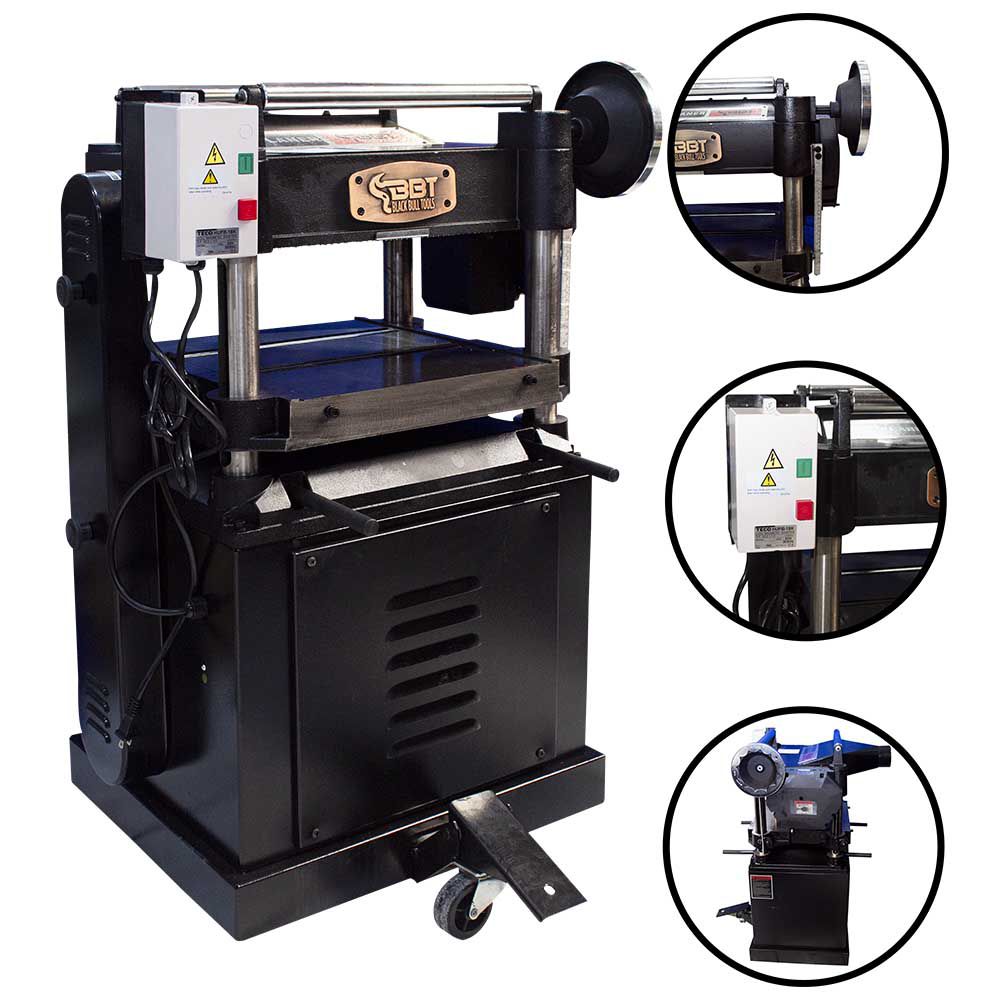 CEPILLADORA 15PLG. 3HP 220V BANCO CERRADO BBT RJ-15B/220V