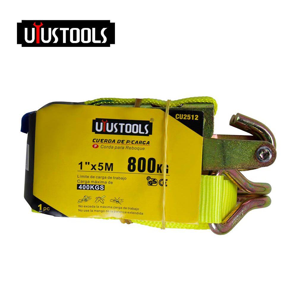 CINCHO TENSOR CON RATCHET 1 PULG X 5 MTRS CU2512