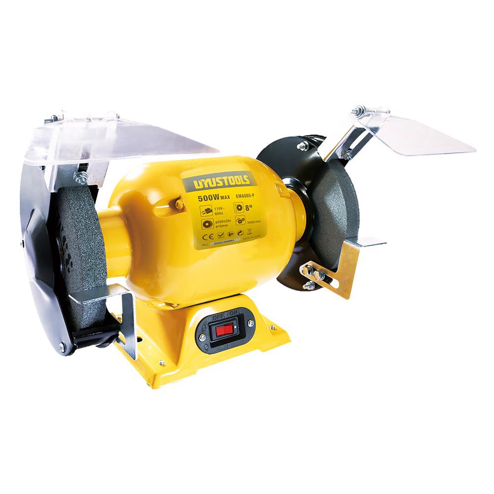 ESMERIL ELECT. DE BANCO 8 PLG. 2 RDAS. 3/4HP 500W 110V EMA08U-P