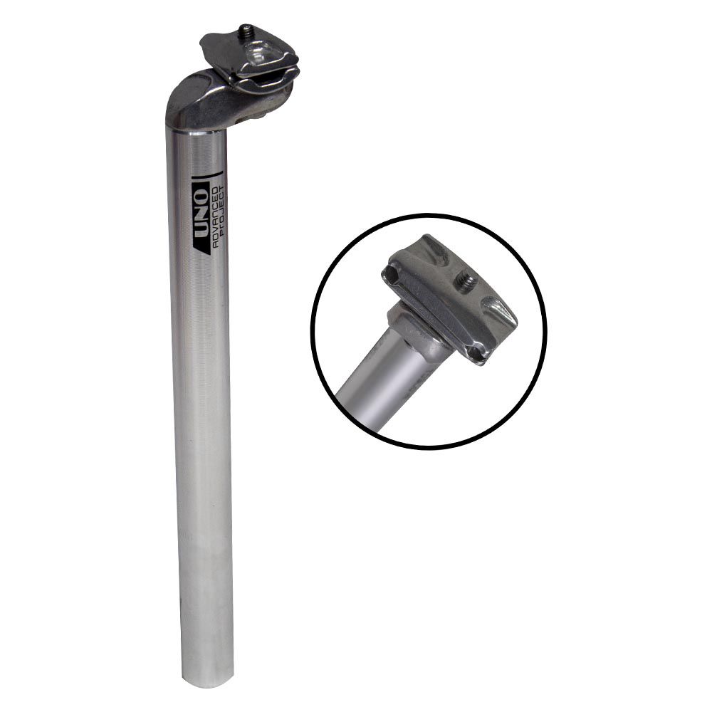 POSTE P/ASIENTO KALLOY UNO 602 29.8X350MM PLATA ST6398