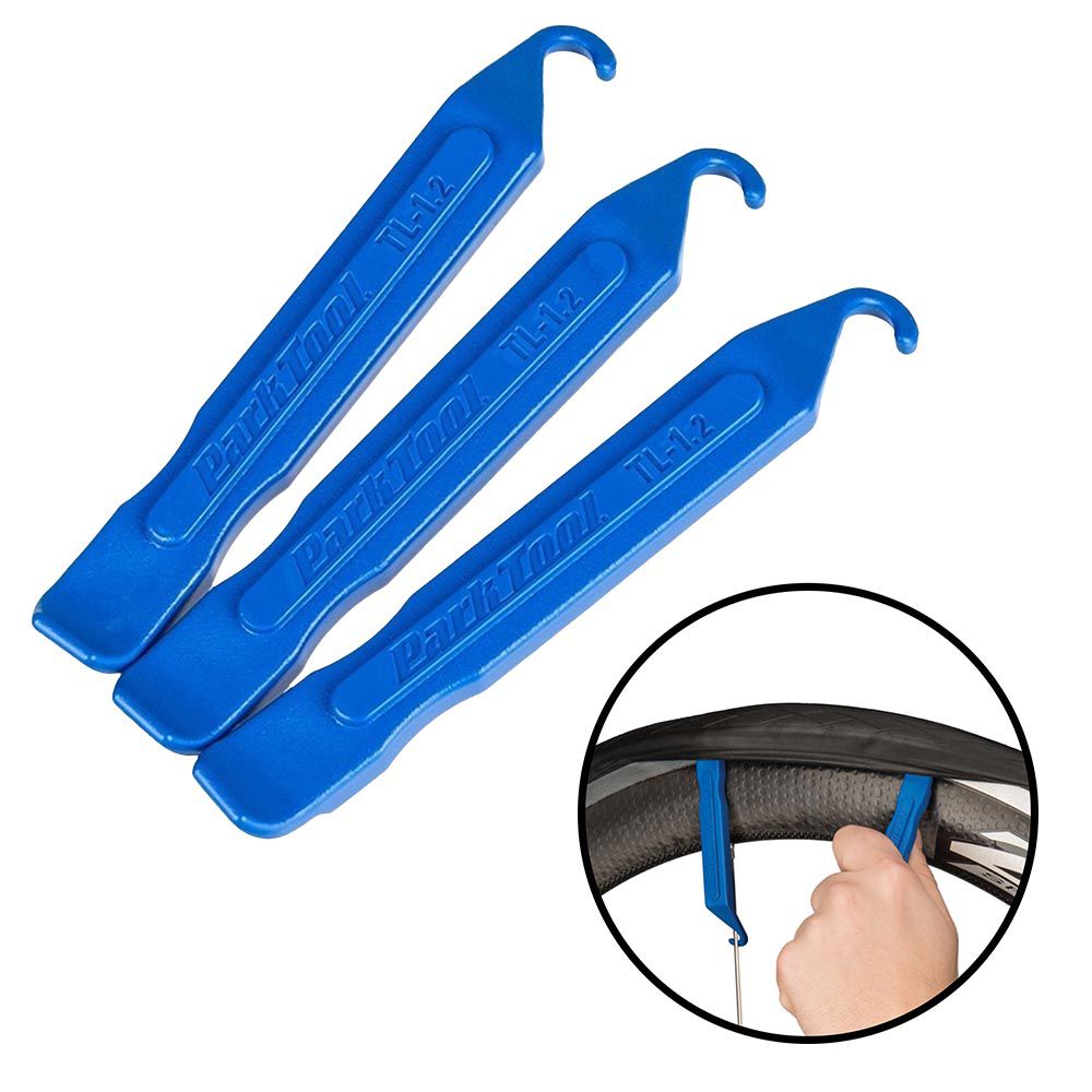 ESPATULAS P/LLANTAS  PARK TOOL 3 PIEZAS AZUL TL8786