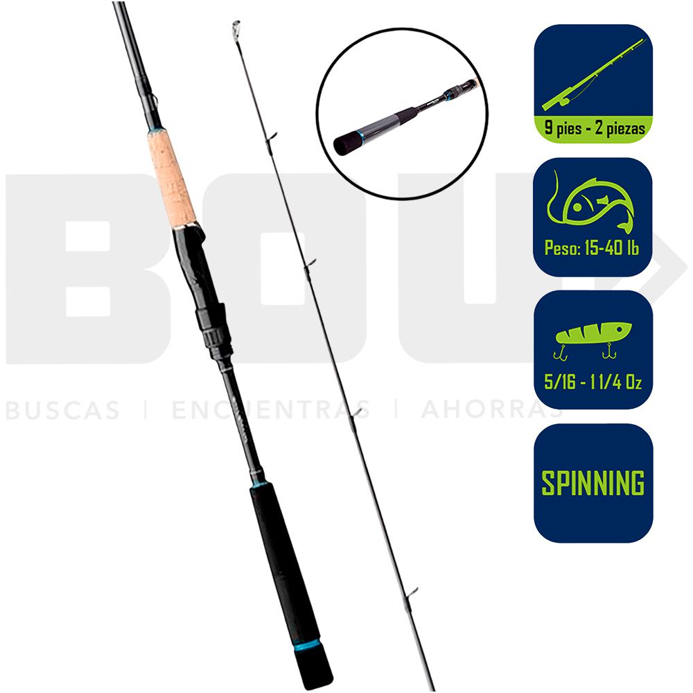CAÑA PESCA SPINNING SURF DAIWA SALTIST 9PIES STIN902MFS