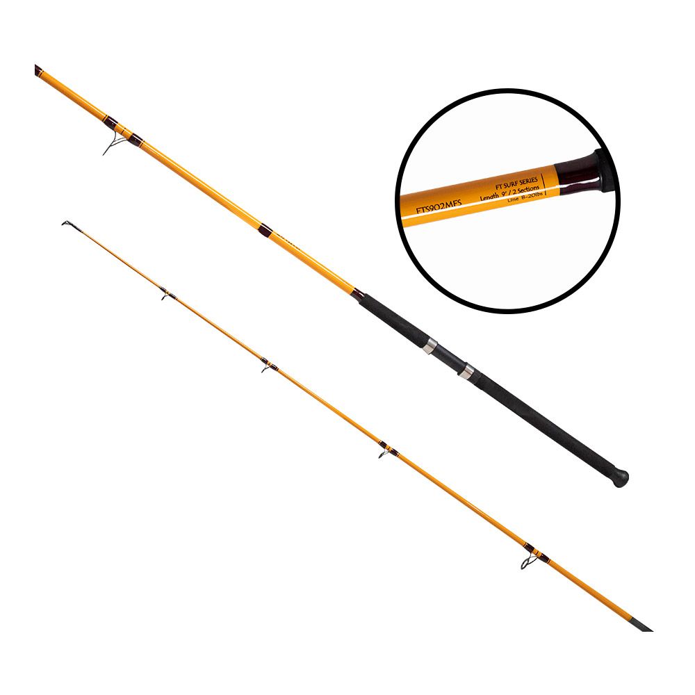 CAÑA PESCA SPINNING SURF DAIWA FT 9PIES FTS902MFS