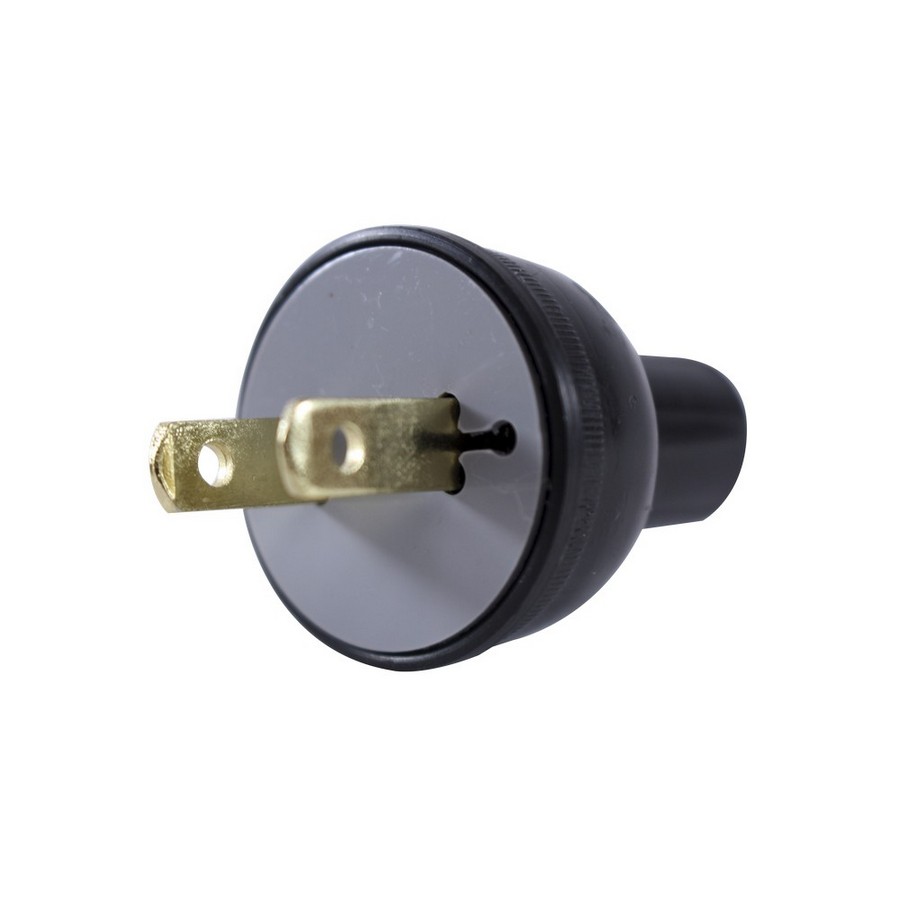 TOMA CTE. MACHO REDONDO VINIL 2121-BK