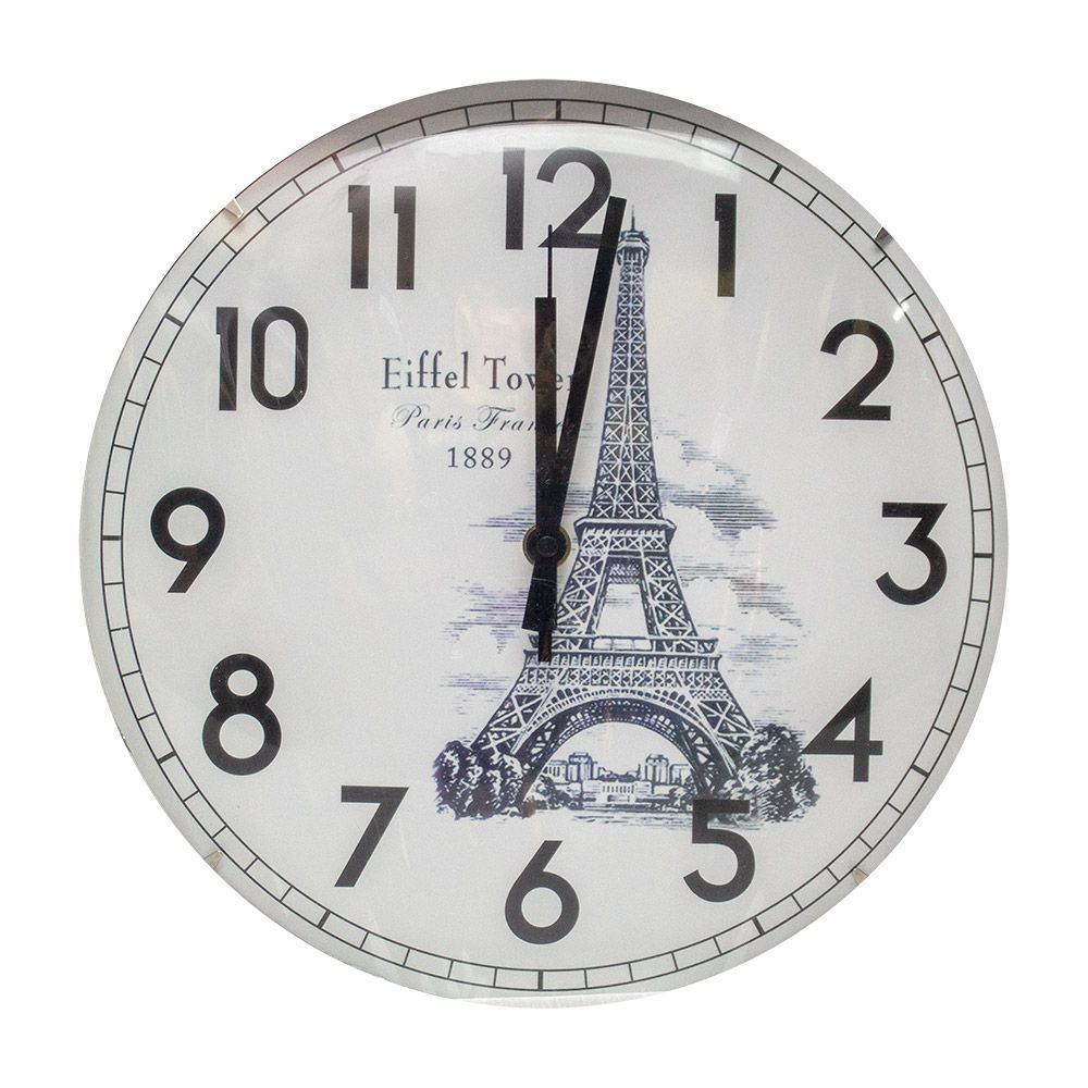 RELOJ PARED 23CM REDONDO 85167