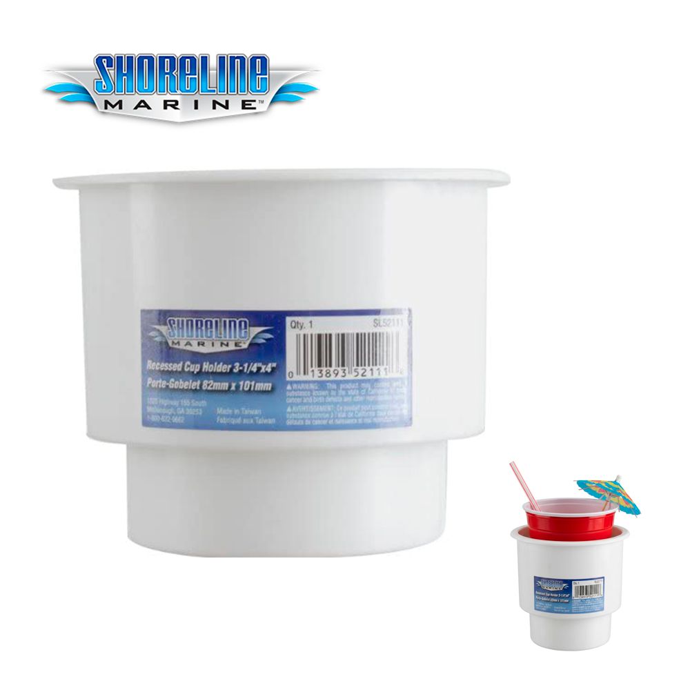 PORTA VASO P/LANCHA WHT PDQ SL52111 (NC)