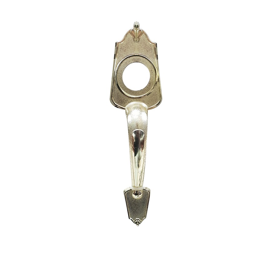 MANIJA DECORATIVA PARA PUERTA 10 PULG. LATON TRUPER/HERMEX 43650