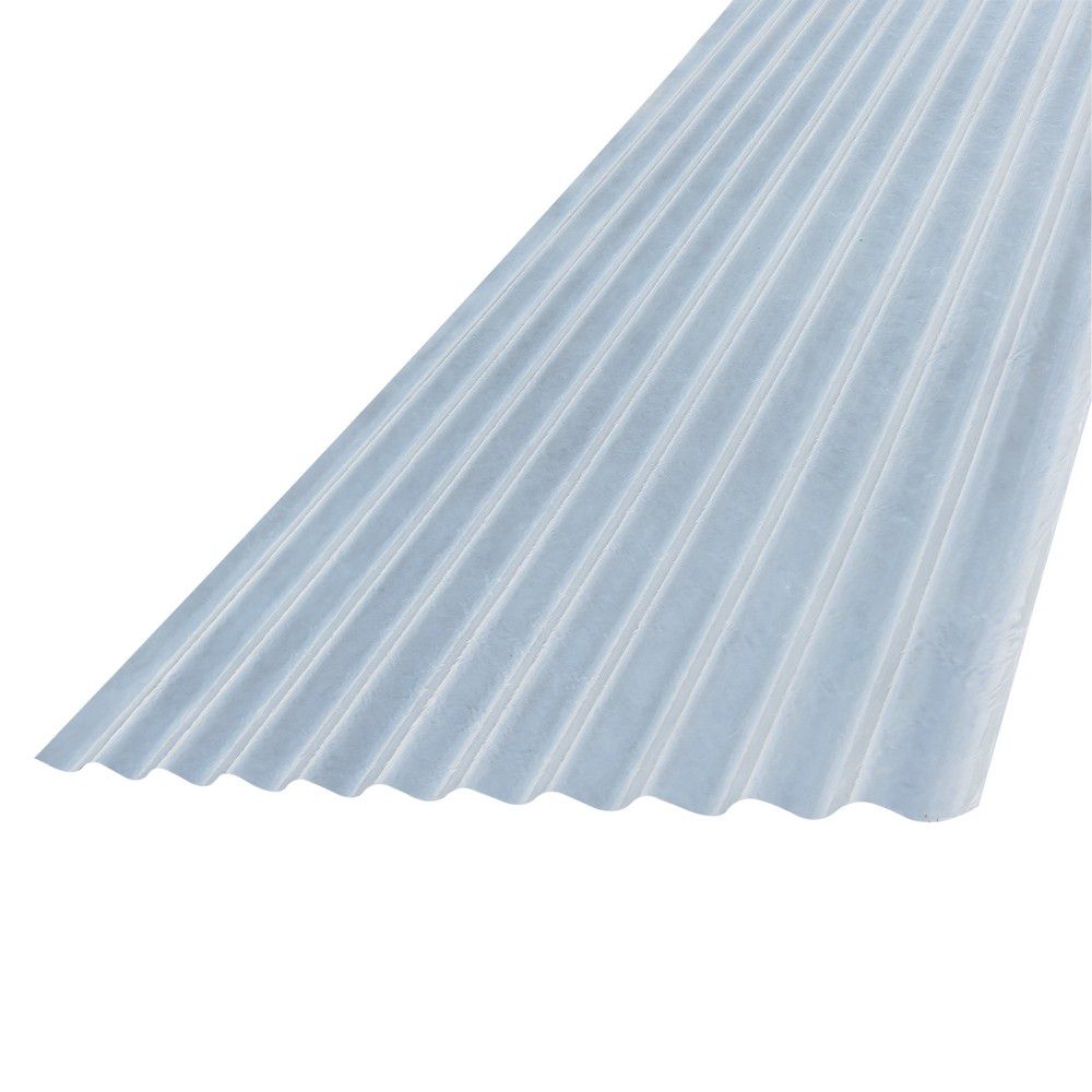 LAMINA PLAST CANAL RURAL CAL. 85 BLANCO LECHOSO 6 PIES