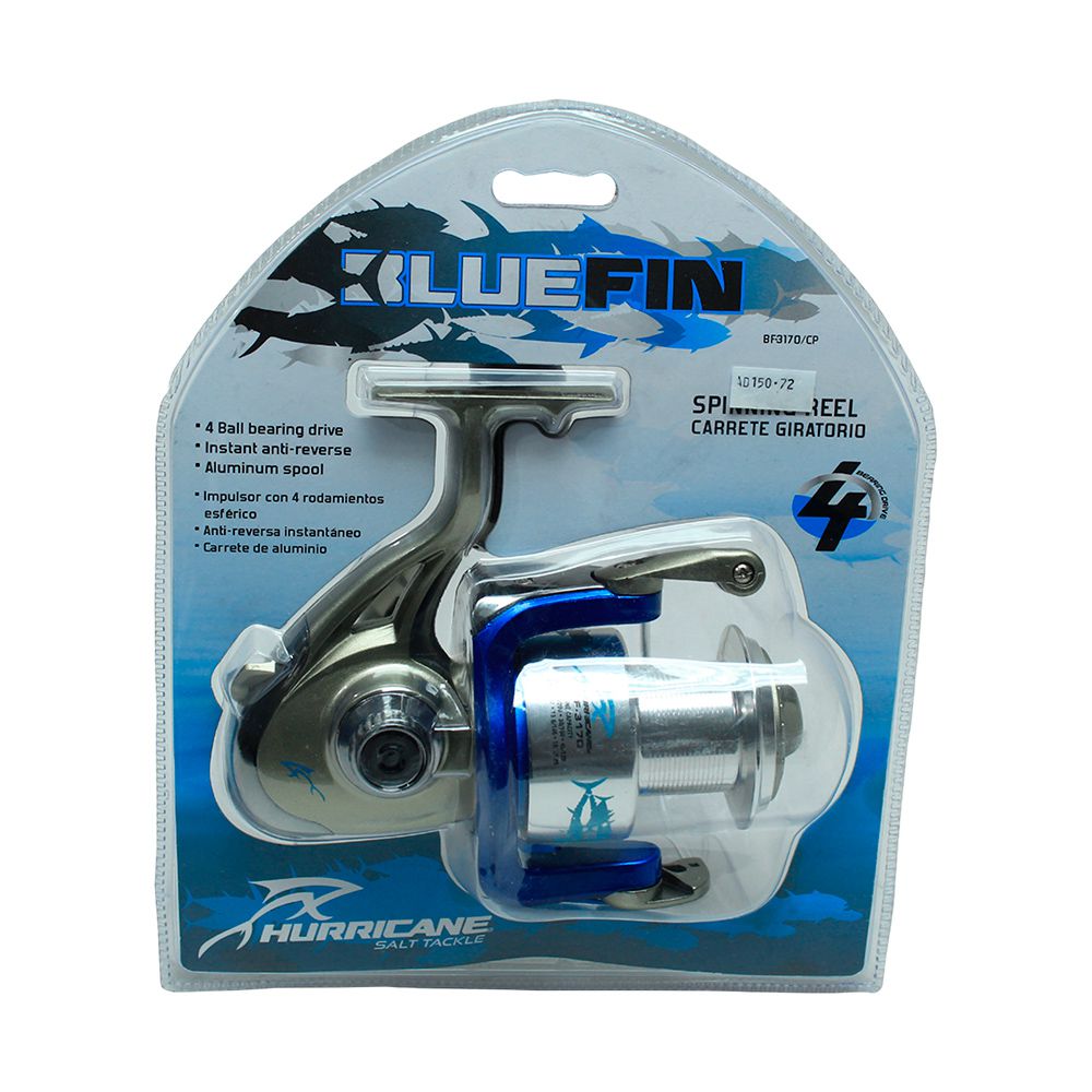 CARRETE SPINNING HURRICANE BLUEFIN SIZE 70 BF-3170