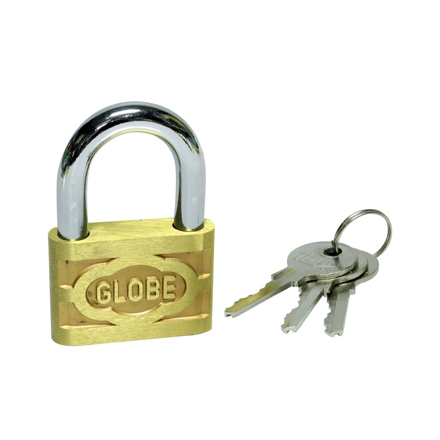 CANDADO GLOBE BRONCE 60 MM