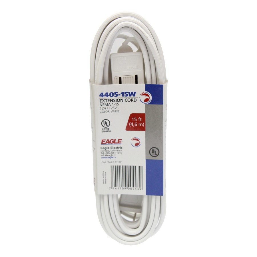 EXTENSION EAGLE 16/2-15 PIES 4405-15W BLANCO