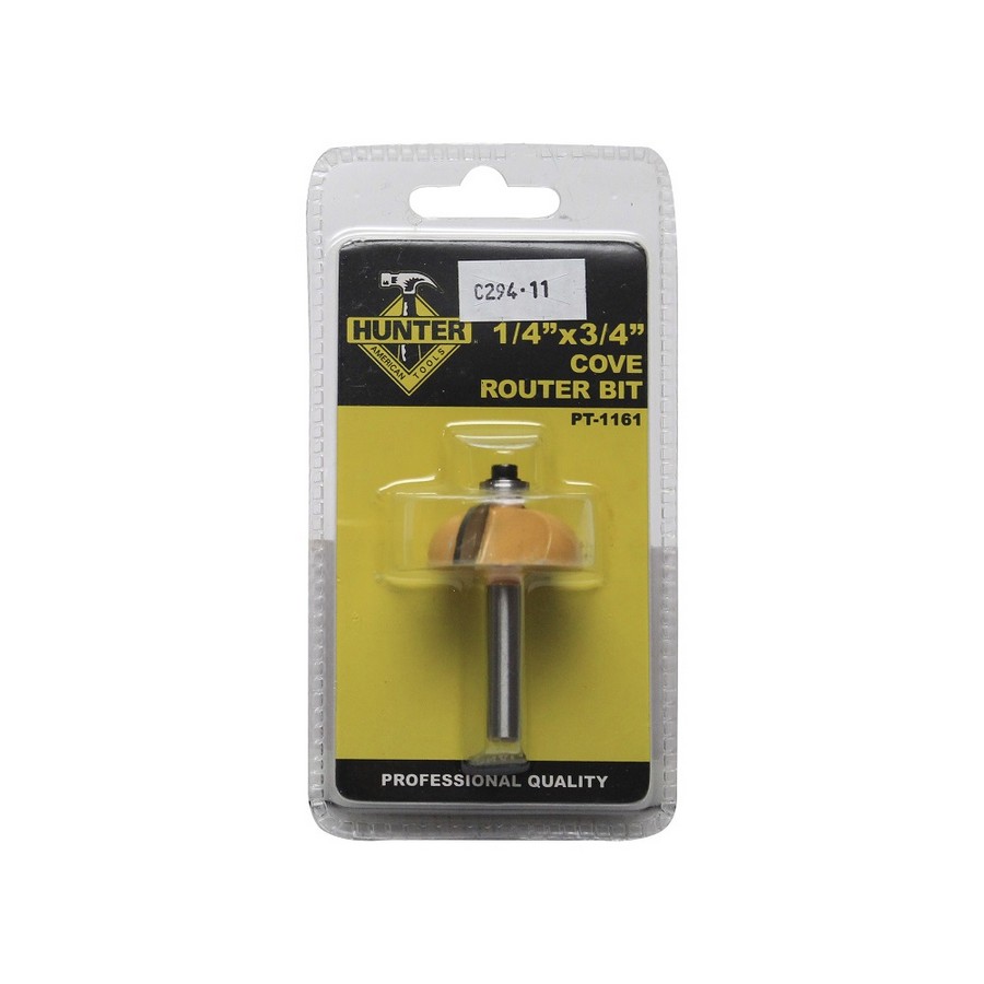 BROCA ROUTER PECHO PALOMA 1/4 PULG X 3/4 PULG PT-1161 / PT-2062 (DESC)