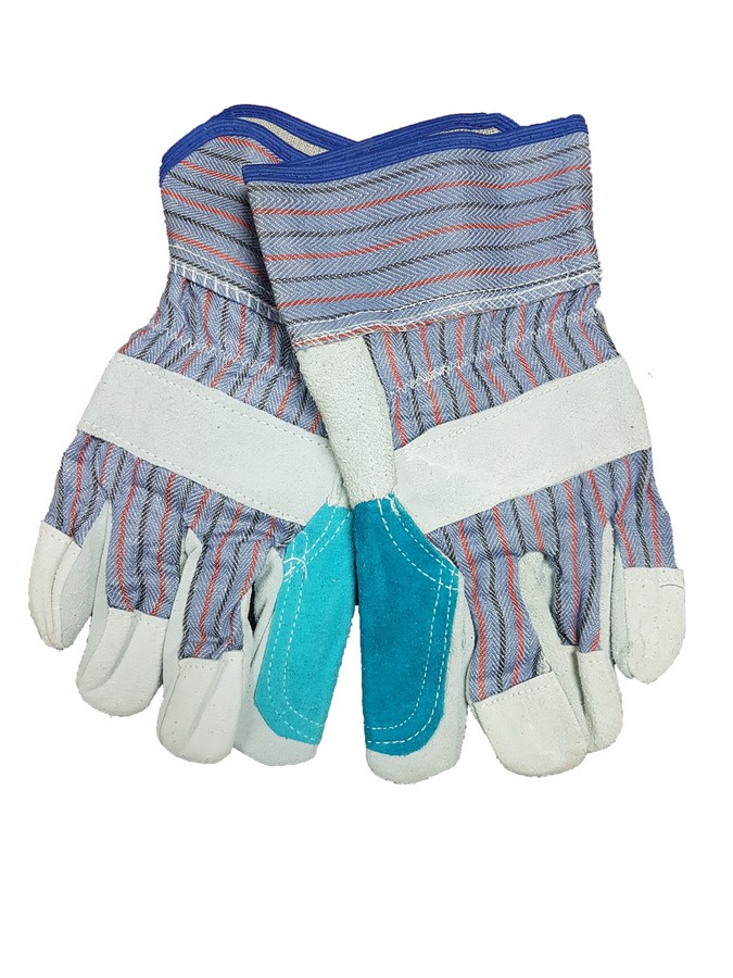 GUANTE CUERO Y LONA PESADO 118088/BJT280 (PAR)