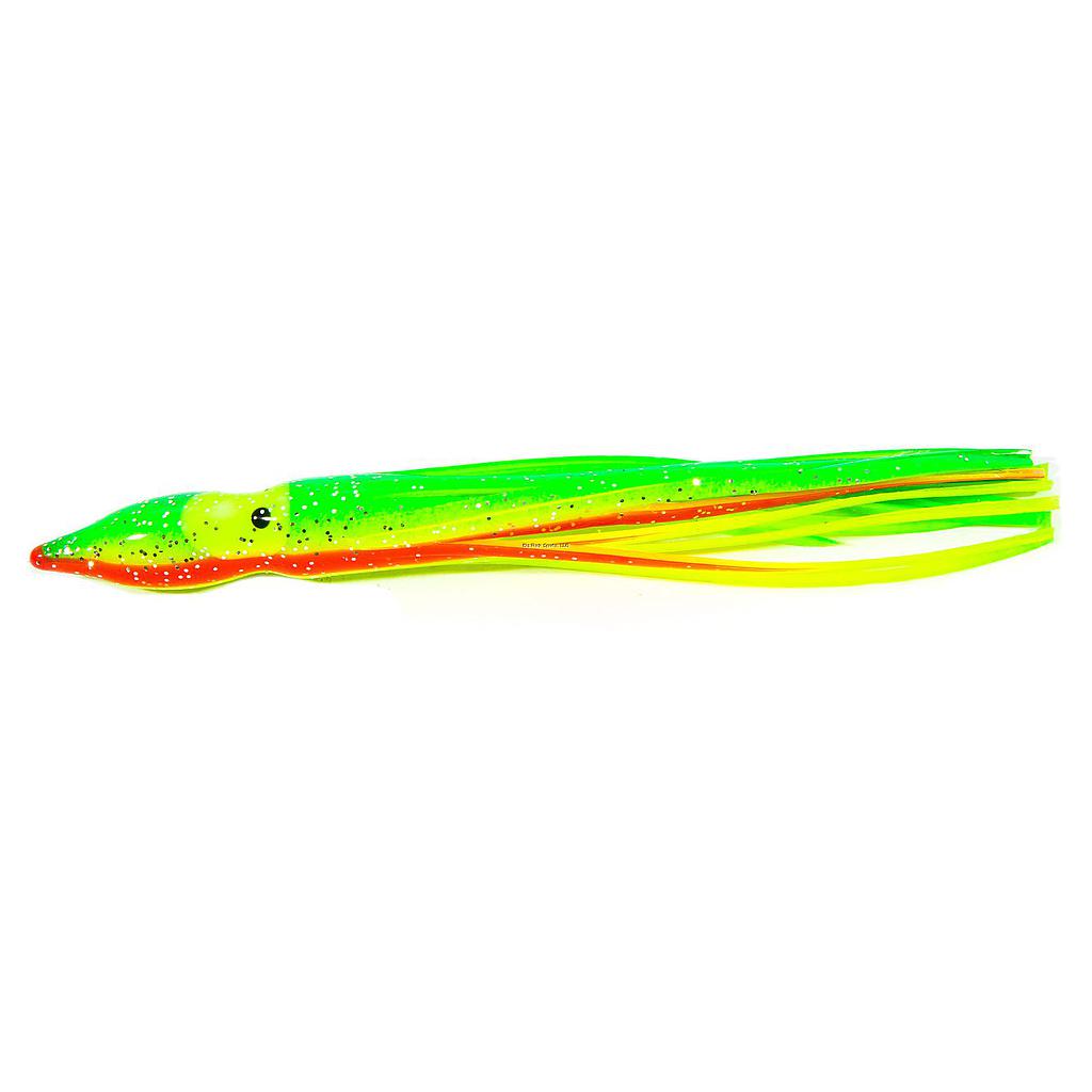 SQUID SKIRT 14182 4 1/4 PULG CHT7ORG/GRN (5PK)