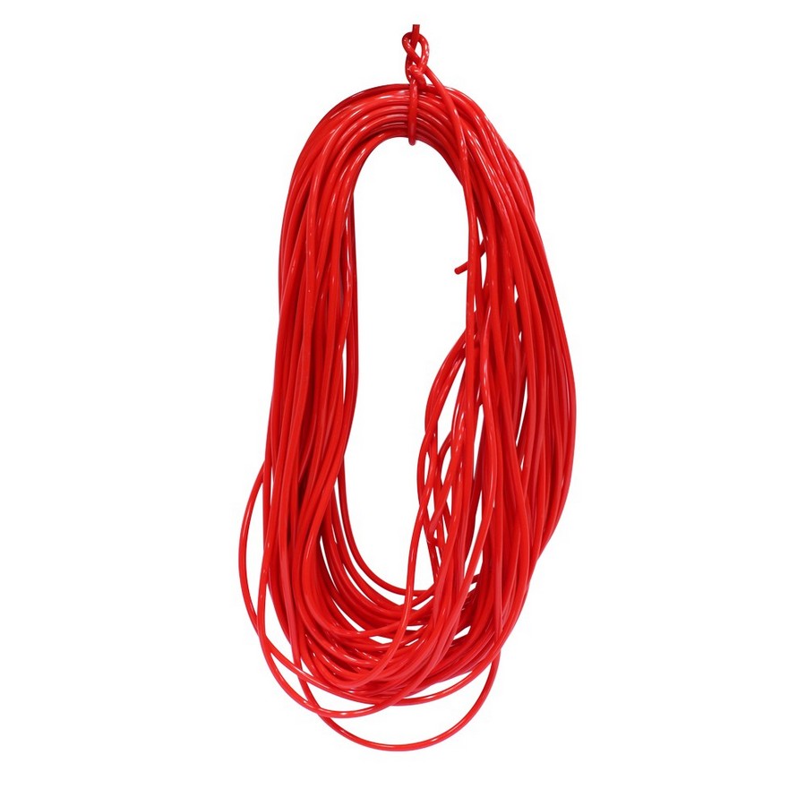 CORDEL PLAST. ROJO FUERTE # 6