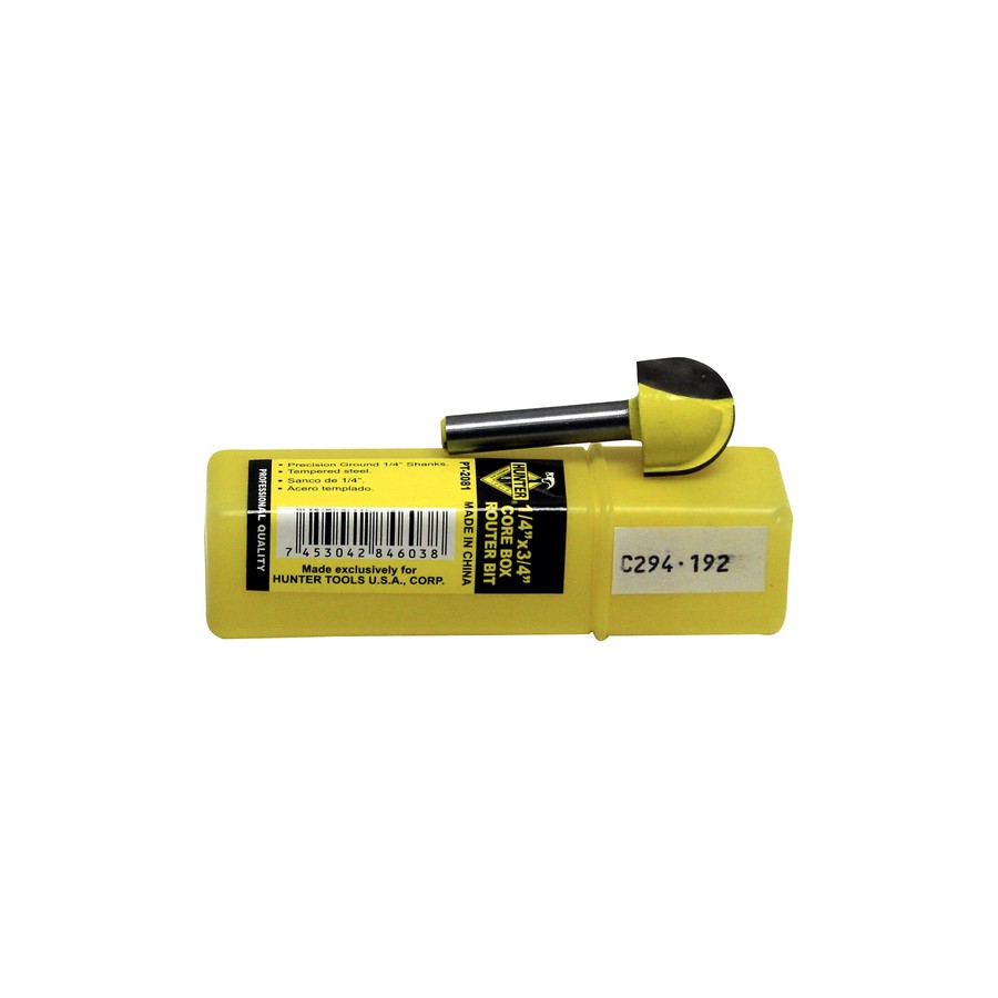 BROCA ROUTER 1/2 CAÑA 1/4 X 3/4 PT-1180 / PT-2081