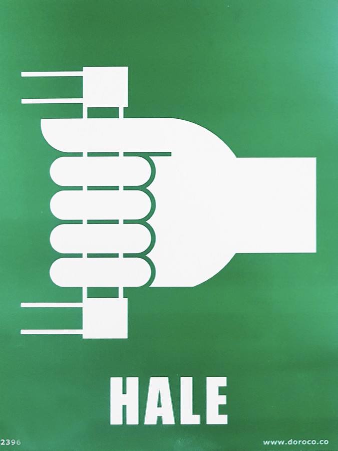 CALCOMANIA (EMPUJE-HALE) UNIDAD (NC)