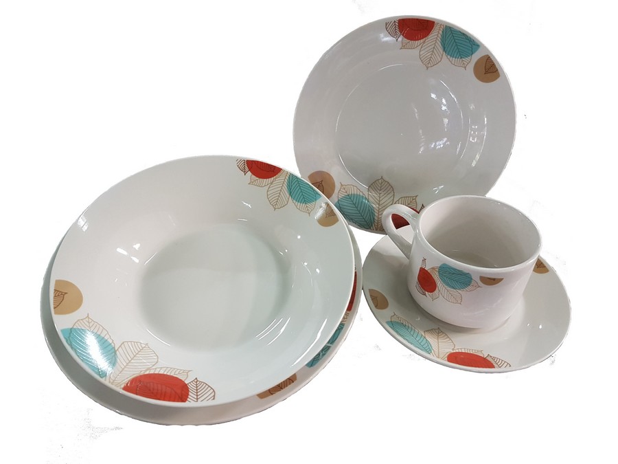 VAJILLA D/PORCELANA 20PZ EGS-2018 / 335-6/335-25