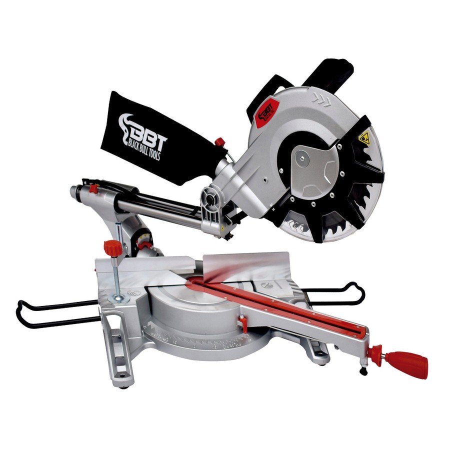 SIERRA DE INGLETE ELECT. PARA MADERA TELESC. 10PLG. 2100W 110V BBT KZ9-255