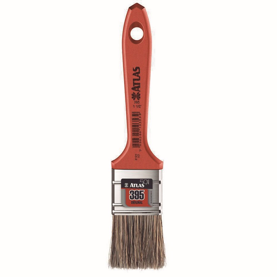 BROCHA 1 1/2 PLG. CERDA NATURAL ATLAS 395X1-1/2