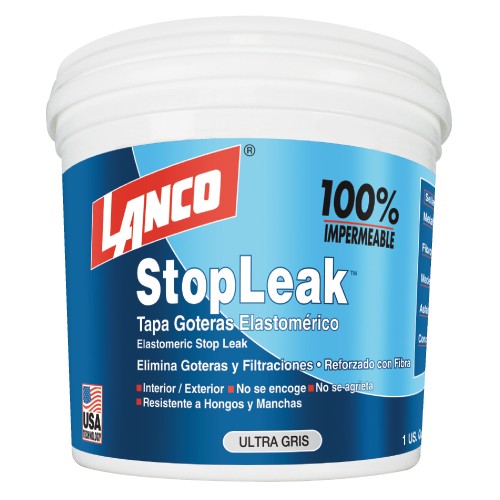 TAPAGOTERAS ELASTOMER. STOP LEAK TEJA 16 OZ. LANCO RC1464-6