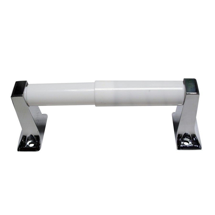 PORTA ROLLO PLASTICO CROMADO 42A-015