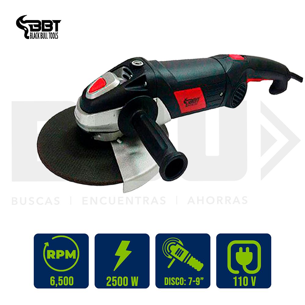 PULIDORA ELECT. 7 A 9 PLG. 2500W 110V BBT KZ28