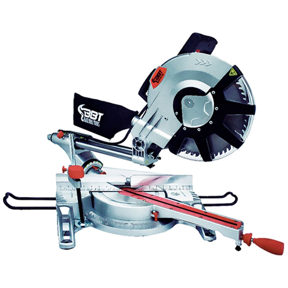 SIERRA DE INGLETE ELECT. PARA MADERA TELESC. 12PLG. 2100W 110V BBT KZ7-305
