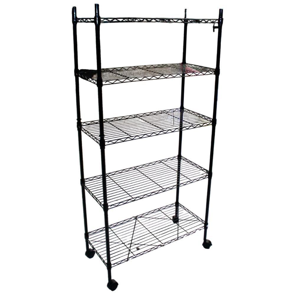 ORGANIZADOR METAL 5 PISOS 35 X 74 X 152CM KT88-1018B
