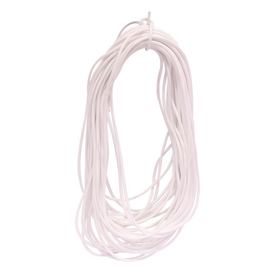 CORDEL PLAST.  BLANCO # 5