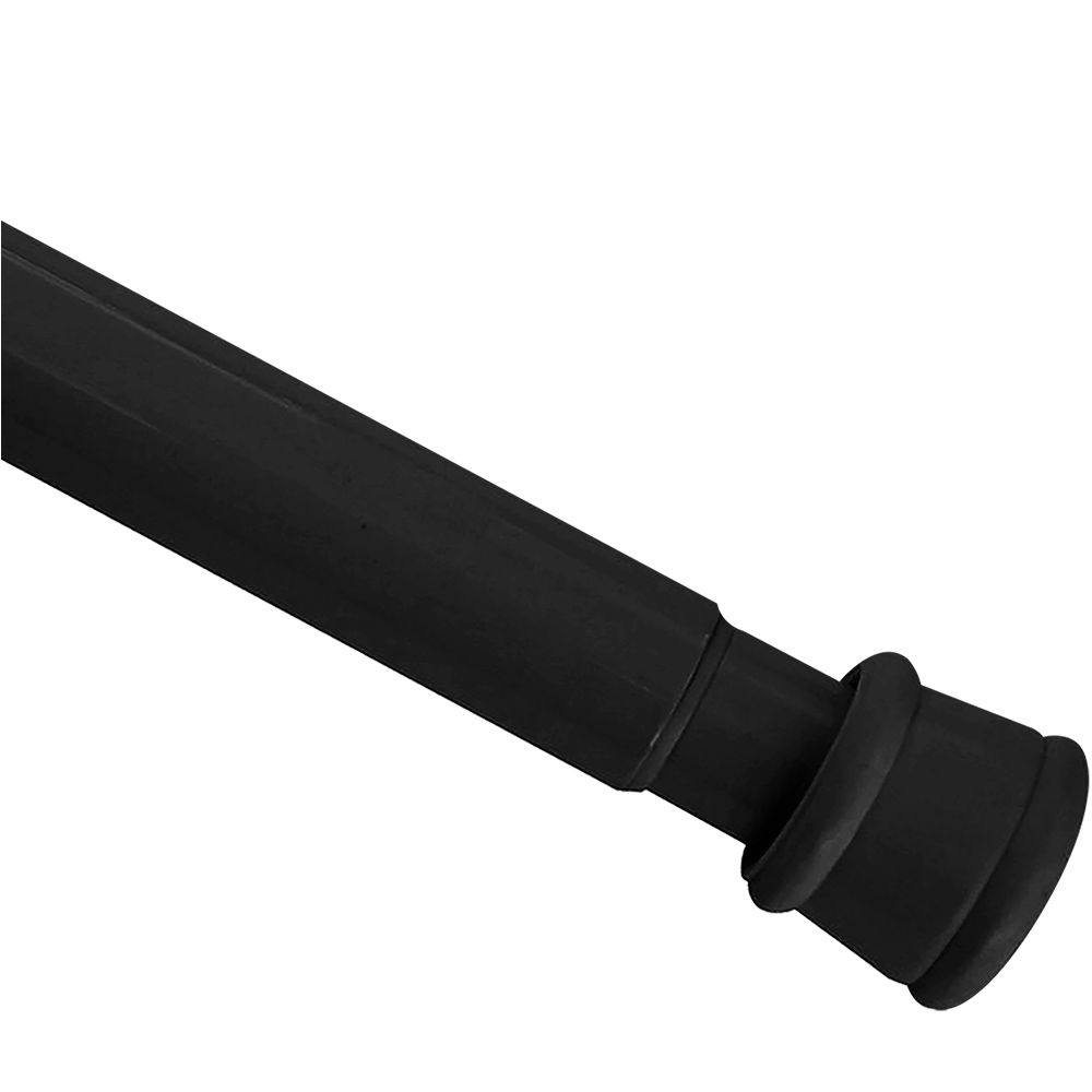 CORTINERO EXTENSION DUCHA NEGRO TSR-09
