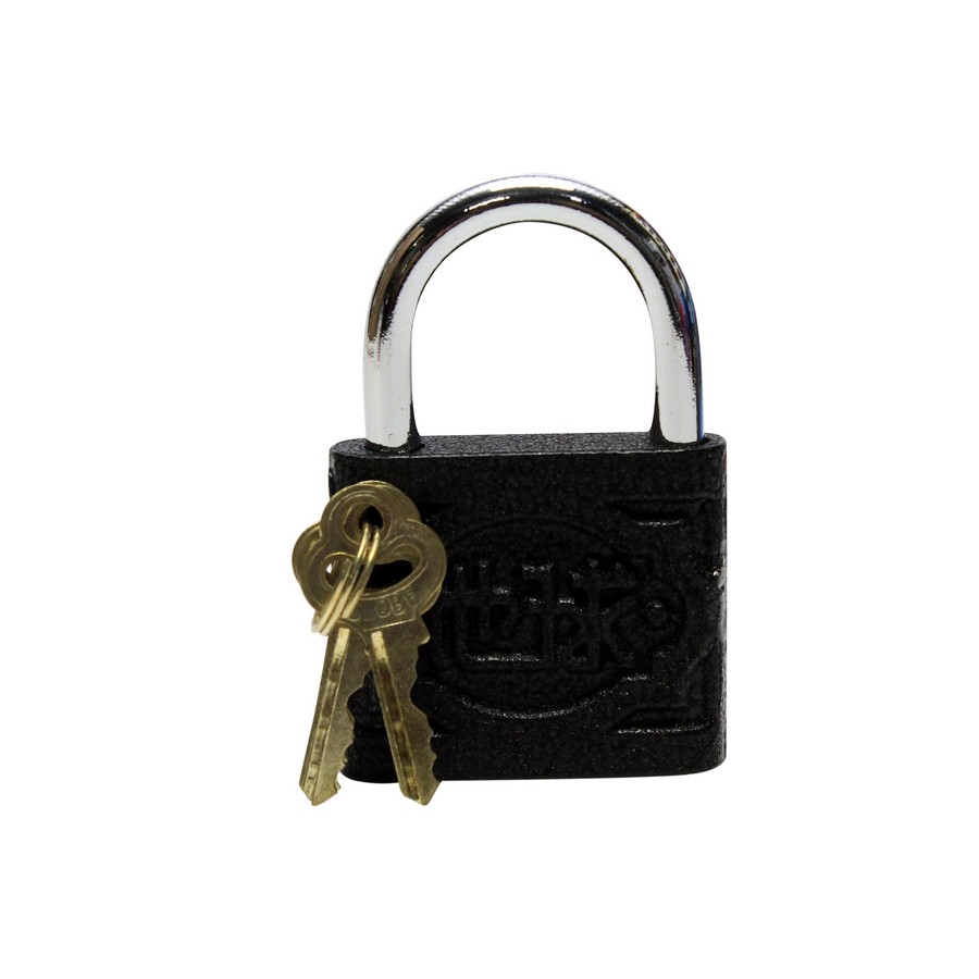 CANDADO GLOBE NEGRO 60MM.