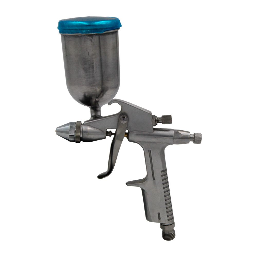 PISTOLA GRAVEDAD 130ML 30-50PSI CON ACCESORIOS