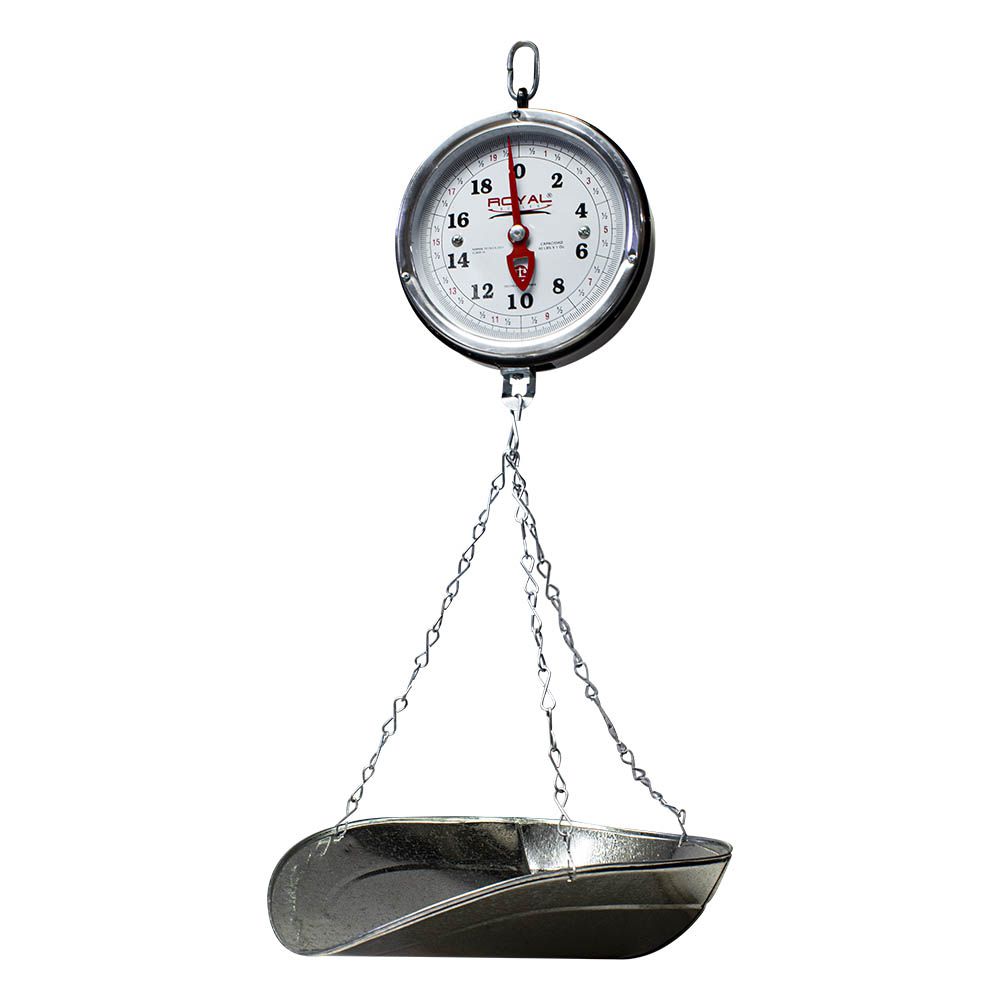 BASCULA ROYAL TIPO CUCHARON 40 LBS