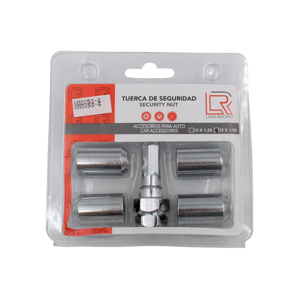 TUERCA SEGURIDAD P/AUTO 12X1.50MM