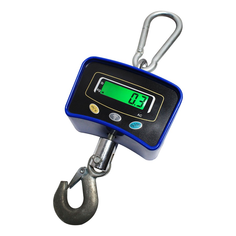 BASCULA ELECTR. D/GANCHO 300 KG/LB  AC-1223