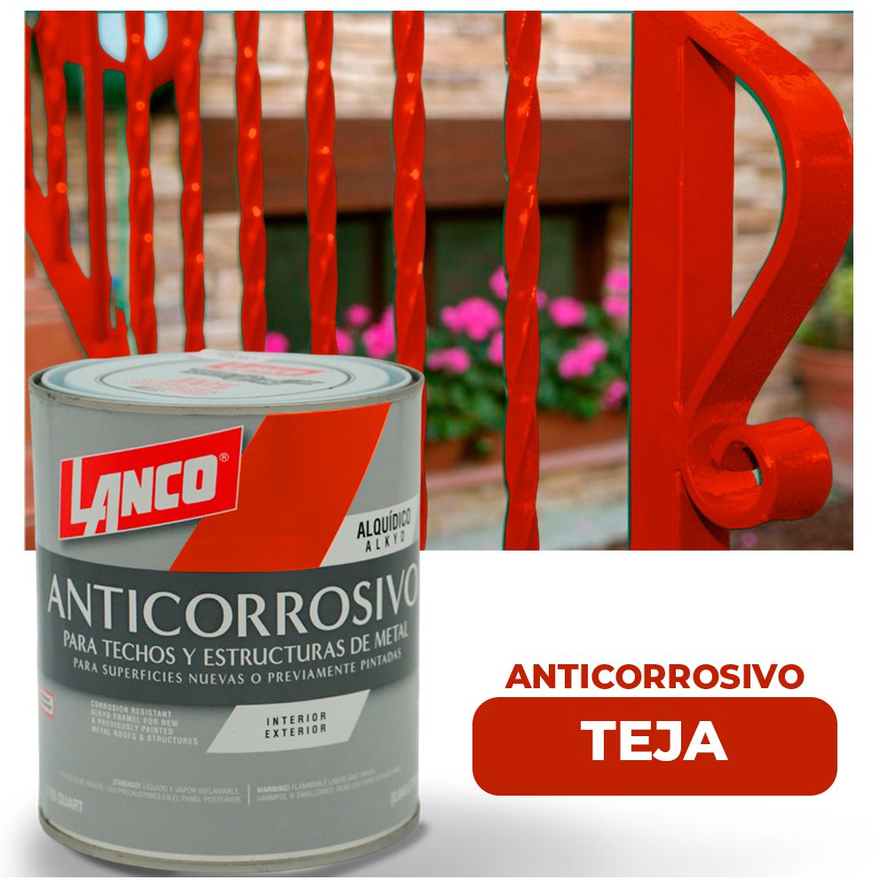 ANTICORROSIVO MATE PLUS TEJA 1/4 LANCO (NC)
