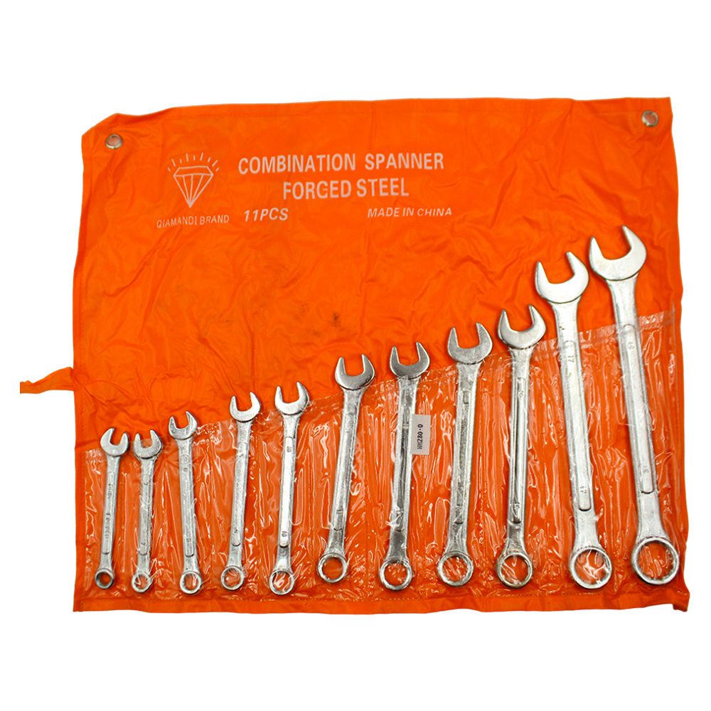 LLAVE COMBINADA 11 PZAS.6 A 19 MM.