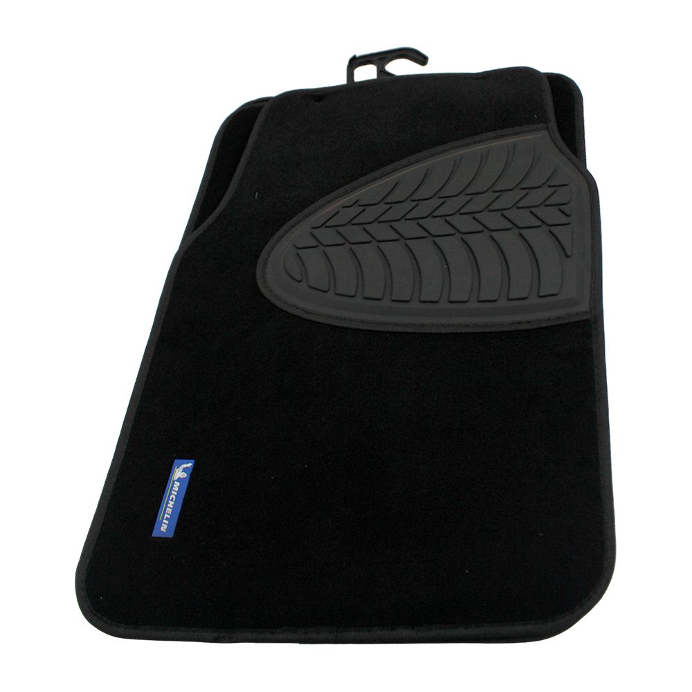 ALFOMBRA TELA 4 PZS NEGRA ML-5000-N