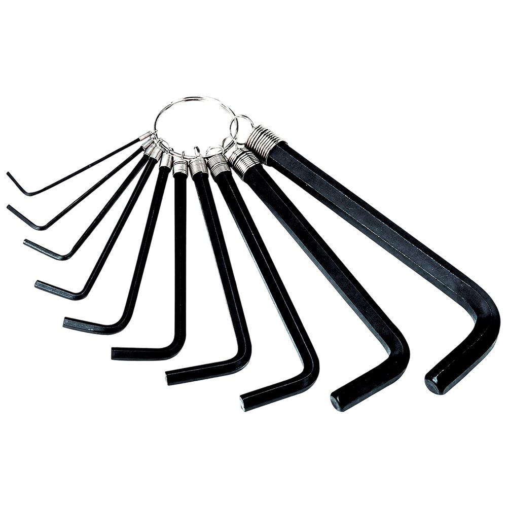 LLAVES ALLEN 10 PZAS. AF 1/16 A 3/8