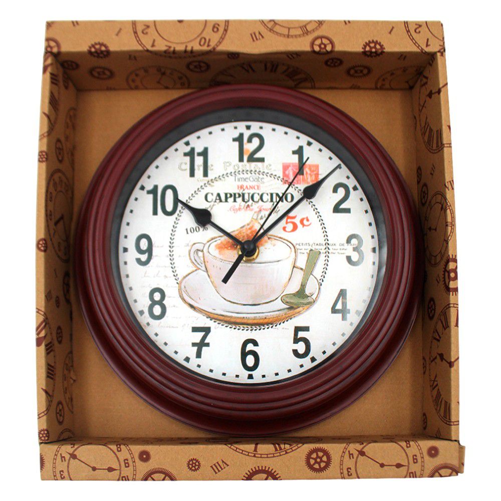 RELOJ DE PARED REDONDO 25CM MC23-015-2