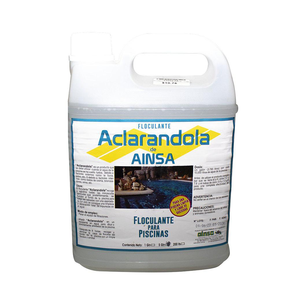 ACLARANDOLA P/ PISCINAS GAL. AINSA