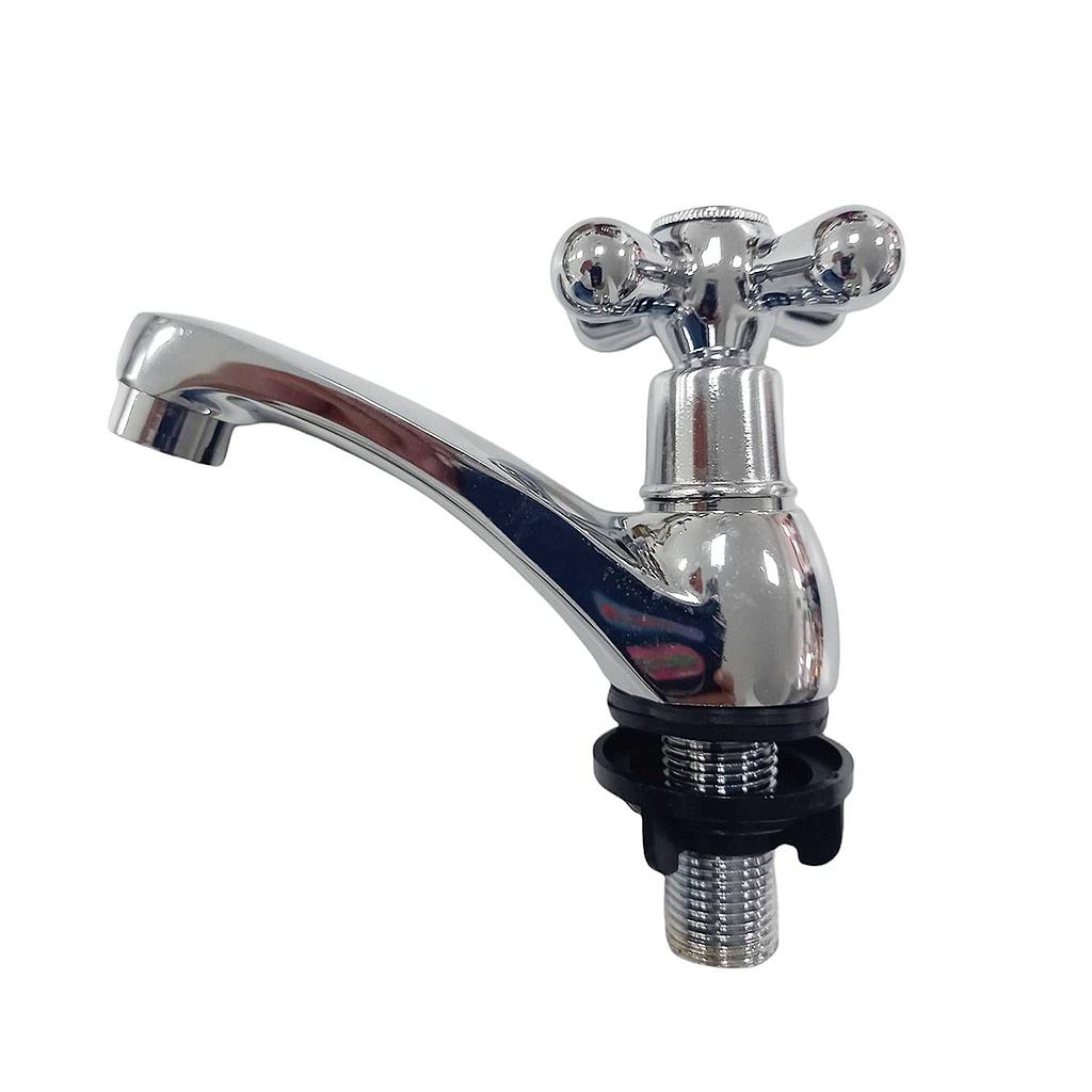LLAVE P/LAVABO SENCILLA POMO EN CRUZ VIKINGO AT-449/BFC
