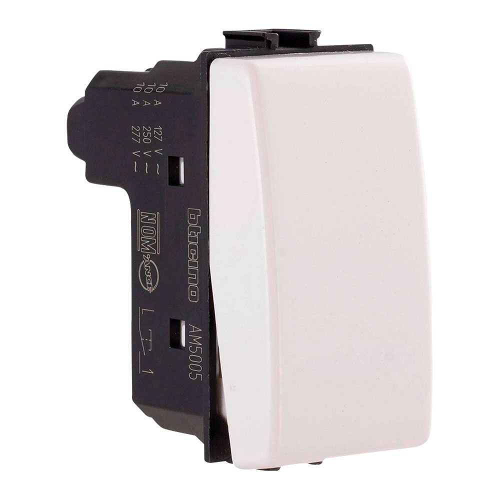 DADO BOTON PARA TIMBRE BLANCO MATIX BTICINO AM5005 (DESC)