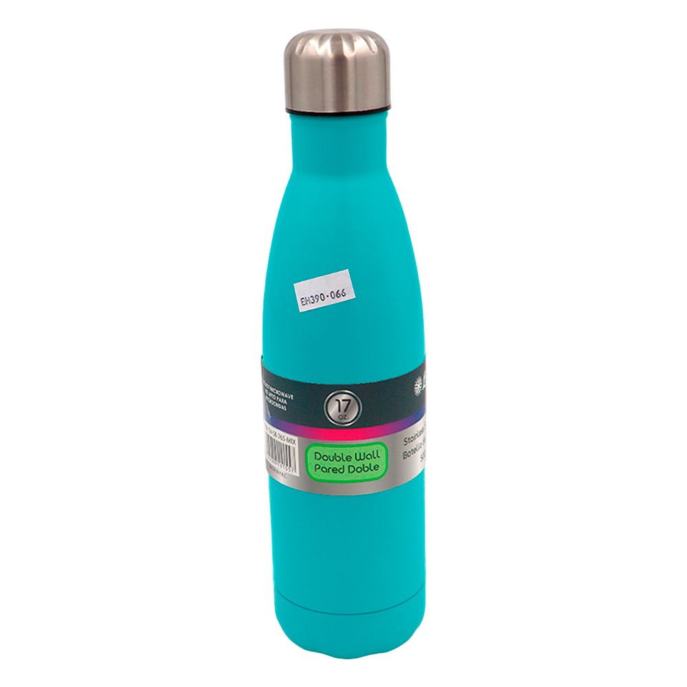 BOTELLA ACERO INOX. 27CM 500ML SV-SB-765-MIX