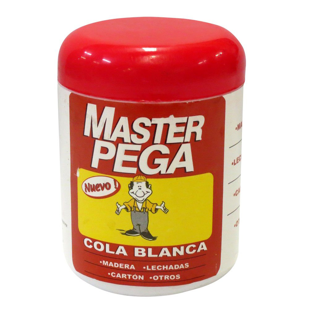 PEGAMENTO COLA BLANCA 1/16 MASTER PEGA MPCB-36