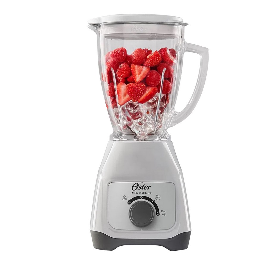 LICUADORA V/VIDRIO 1.5 LTS. 2 VEL. BLANCA PERILLA OSTER BLSTKAG-WRD