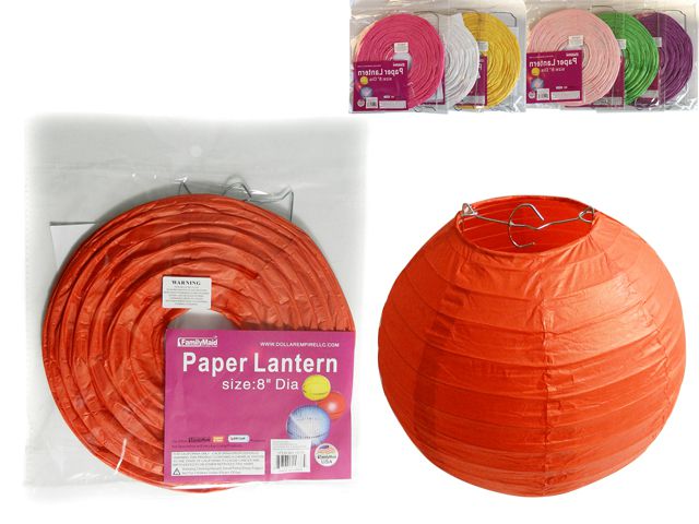 LAMPARA D/PAPEL 8 PULG 15336