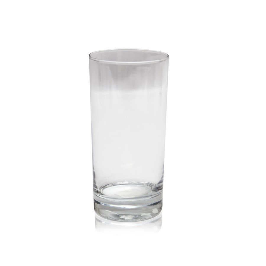 VASO 16.3 ONZ VIDRIO CILINDRICO FONDO GRUESO CRISA 6386