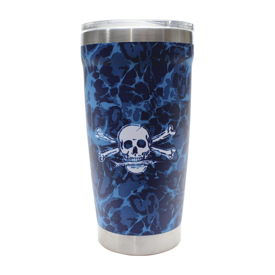 VASO TERMICO ACERO INOX. CALCUTTA SKULL 20OZ CSST20-SKULL